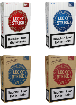 Lucky Strike Rot ohne Zusätze