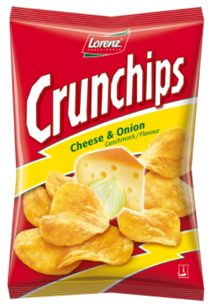 Lorenz Crunchips Cheese & Onions